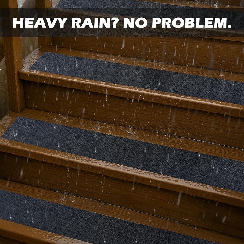 SX Anti Slip Tape Heavy-Duty 18" x 33' Non Skid Roll, Unmatched Grip Tape for Outdoor Stairs, Decks, Ramps - Waterproof & Durable - Image 3